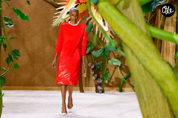 Défilé de mode Chanel Collection Haute Couture Automne/Hiver 2026-2027 lors de la Fashion Week de Paris (PFW) au Grand Palais, à Paris, France, le 7 juillet 2026. © Bestimage