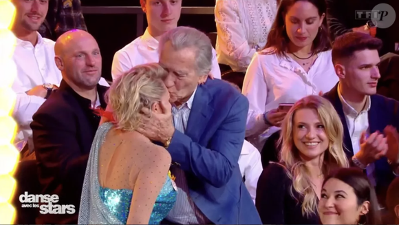 Sophie Davant et William Leymergie sur TF1 dans l'émission Danse avec les stars, 28 février 2025