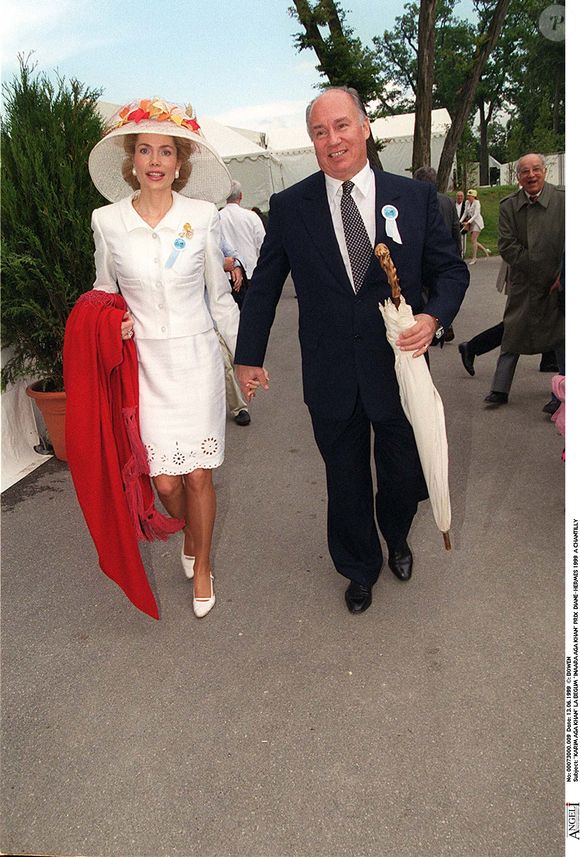 Le prince Karim Aga Khan lors du prix Diane-Hermès à Chantilly en 1999
©BOWEN / BESTIMAGE
