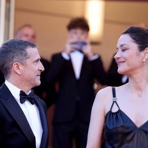 Guillaume Canet, Marion Cotillard - Montée des marches du film " Karma " lors du 79ème Festival International du Film de Cannes, le 15 mai 2026. © Jacovides-Moreau / Bestimage