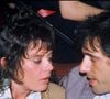 Archives - Gérard Lanvin et sa femme Jennifer à Paris en 1986. CHARRIAU / BESTIMAGE