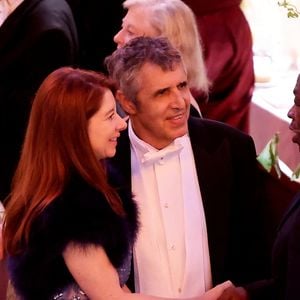 Julien Clerc et Hélène Grémillon lors d'un banquet d'état à Guildhall, Londres le 9 juillet 2025. Le couple présidentiel français est en voyage officiel au Royaume Uni pour trois jours.

© Dominique Jacovides / Bestimage