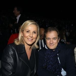 Exclusif - Laurence Ferrari et Renaud Capuçon à la générale de l'opéra-rock "Starmania" à la Seine Musicale de Boulogne-Billancourt, le 8 novembre 2022. 

Photo : Dominique Jacovides-Coadic Guirec / Bestimage