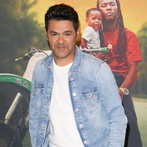 Jamel Debbouze au photocall de la première du film Zion au cinéma Le Grand Rex à Paris, France, le 4 avril 2025. © Coadic Guirec/Bestimage