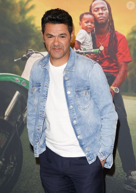 Jamel Debbouze au photocall de la première du film Zion au cinéma Le Grand Rex à Paris, France, le 4 avril 2025. © Coadic Guirec/Bestimage