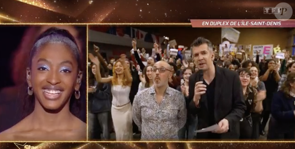 "Si je vous dis Radio France, vous êtes tombée dans les pommes, les pompiers ont dû intervenir... C'était un souvenir de vos débuts", a-t-il révélé.

Ebony lors de la finale de la "Star Academy" sur TF1