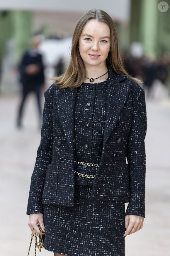Alexandra de Hanovre au défilé Chanel au Grand Palais, "Collection Haute Couture Printemps/Eté 2025" lors de la Fashion Week de Paris (PFW), le 28 janvier 2025. 
© Olivier Borde / Bestimage