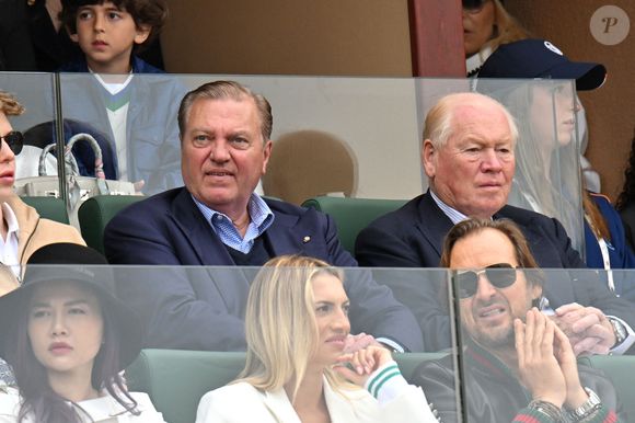 Le prince Charles de Bourbon des Deux Siciles durant la finale de la 118e édition du Rolex Monte-Carlo Masters, au Monte-Carlo Country Club à Roquebrune Cap Martin, le 13 avril 2025. © Bruno Bebert/Bestimage