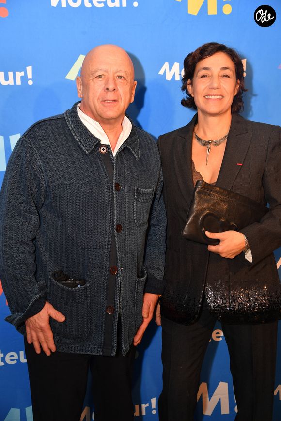 Thierry Marx et sa femme Mathilde de l'Ecotais lors du dîner de gala de l'association Moteur! à la Cinémathèque Française à Paris le 16 décembre 2025.
© Veeren Ramsamy / Bestimage