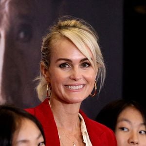 Laeticia Hallyday et ses filles Joy et Jade à la projection au Grand Rex à Paris des documentaires "Johnny USA" et "A nos promesses", le 21 octobre 2020.
Photo : Jacovides-Moreau / Bestimage