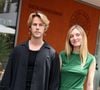 Dorian Lauduique de 'Ofenbach' et sa femme Diane Teppaz au village lors des Internationaux de France de Tennis de Roland Garros 2025, à Paris, France, le 2 Juin 2025. © Jacovides-Moreau/Bestimage
