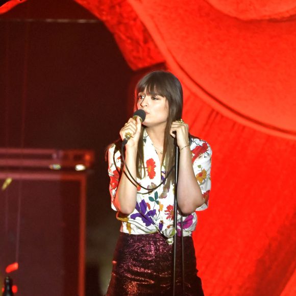 Clara Luciani en concert au Nice Jazz Festival 2022 sur la scène de la place Masséna à Nice. Le 16 juillet 2022
© Bruno Bebert / Bestimage