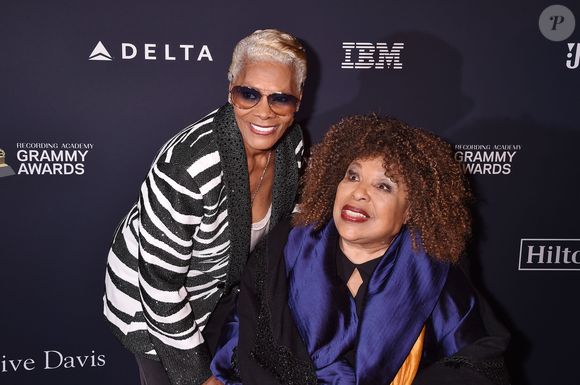 Dionne Warwick et Roberta Flack - Soirée "Pre-GRAMMY Gala and GRAMMY Salute to Industry Icons Honoring Sean "Diddy" Combs" dans le quartier de Beverly Hills à Los Angeles, le 25 janvier 2020. (Broadimage / Bestimage).