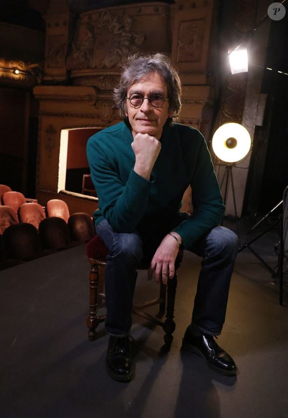 Exclusif - Richard Kolinka lors de l'enregistrement de l'émission "Olympiascope" au théâtre Antoine, présentée par B.Montiel et diffusée le mardi 13 mai 2025, à Paris, le 18 février 2025. © Denis Guigenbourg/Bestimage