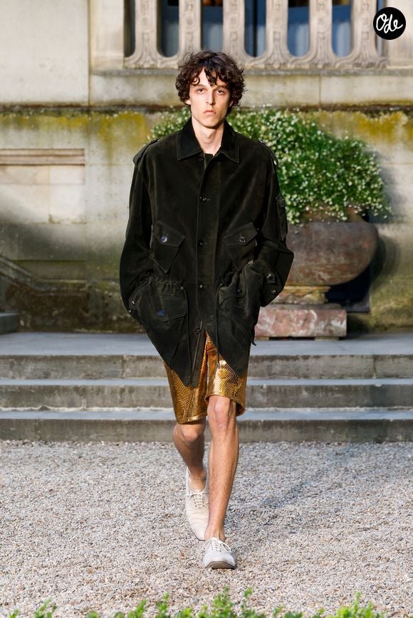 Défilé de mode Dior Homme Prêt à Porter Collection Homme Printemps/Été 2027 lors de la Fashion Week de Paris, France, le 24 juin 2026. © Bestimage