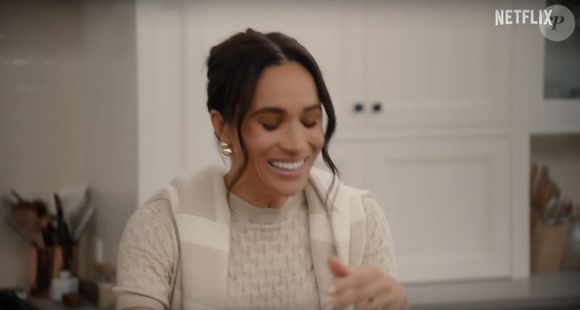 La duchesse de Sussex est de retour sur les écrans de télévision. Meghan s'est rapprochée de son mari, le prince Harry, alors que Netflix diffusait le premier teaser de sa nouvelle série With Love, Meghan, qu'elle a posté sur son nouveau compte Instagram. ©Backgrid USA / Bestimage