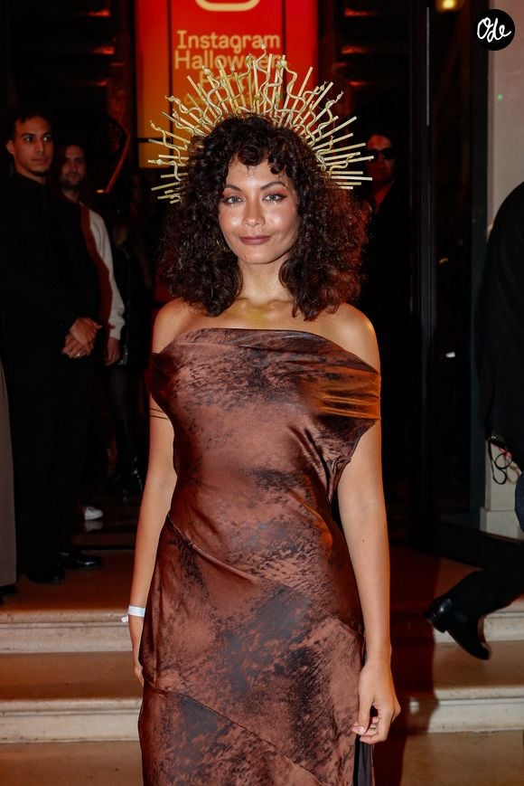 Vaimalama Chaves lors de la soirée Instagram halloween à l'hôtel Marois à Paris, France, le 31 octobre 2024. © Christophe Clovis / Bestimage