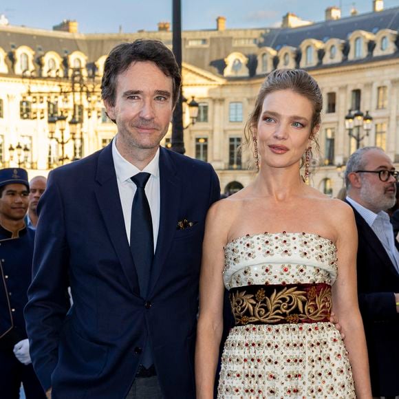 Antoine Arnault, Natalia Vodianova au Défilé " Vogue World " Place Vendôme dans le cadre de la Fashion Week de Paris, France, le 23 juin 2024. © Olivier Borde/Bestimage