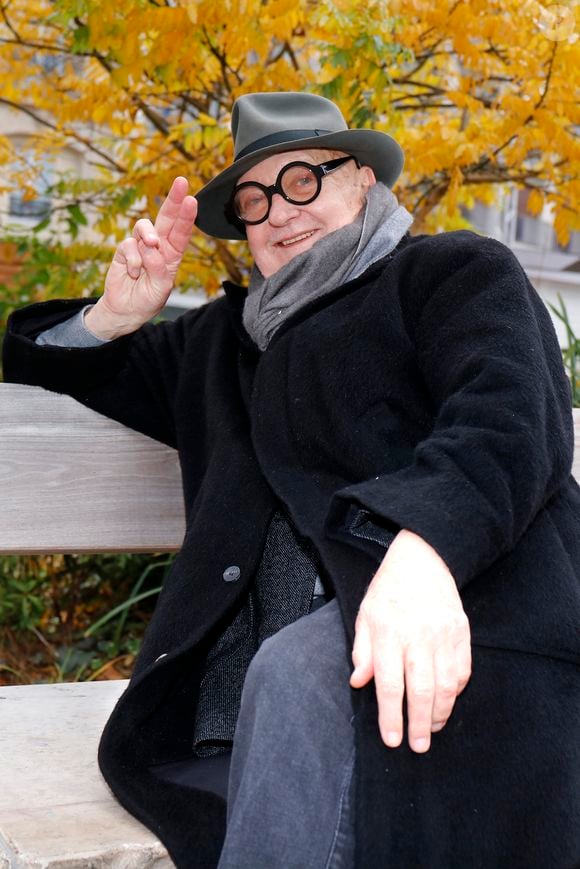 Portrait de Jean-Pierre Coffe. Le 12 décembre 2015