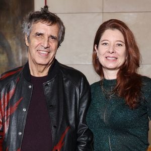 Julien Clerc et sa compagne Helene Gremillon lors de la nomination de Stéphane Bern comme Pape du Patrimoine lors de la Saint Clément au restaurant Alain Ducasse Baccarat, à Paris, France, le 20 novembre 2025.

© Denis Guignebourg/Bestimage