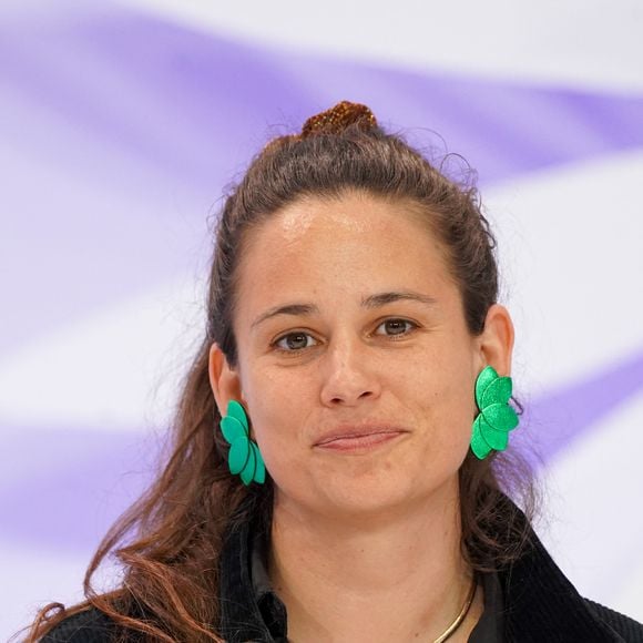 Lucie Lucas au sommet changeNow 2026 au Grand Palais à Paris le 31 mars 2026. © Anne-Sophie Guebey / Bestimage