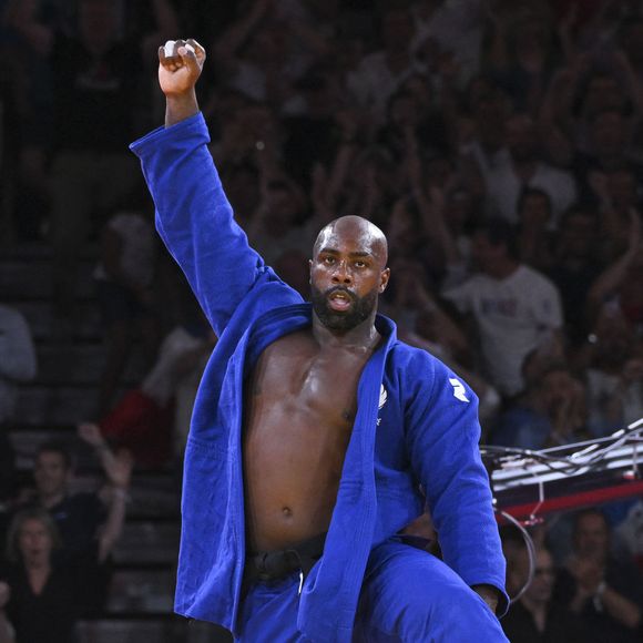 Teddy Riner a donc confirmé son forfait pour le prestigieux Grand Slam de judo prévu en février à l’Accor Arena de Paris...

RINER Teddy (FRA) vs SAITO Tatsuru (JPN) lors de l'épreuve par équipes mixtes, en athlétisme, lors des Jeux Olympiques Paris 2024.