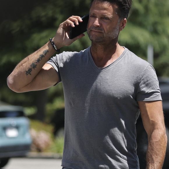 Exclusif - David Charvet se promène dans les rues de Los Angeles le 16 mai 2023.
Backgrid USA / Bestimage