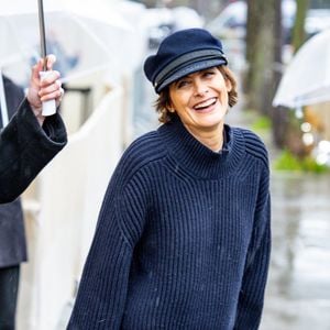 Inès de La Fressange - Sorties du premier défilé Chanel "Collection Haute Couture Printemps/Eté 2026" lors de la Fashion Week de Paris (PFW) au Grand Palais, à Paris, France, le 27 janvier 2026. © Florian Lavielle/Bestimage