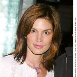Cindy Crawford à la soirée "Hot List" organisée par Condé Nast. © Stephen Trupp/Star Max/ABACA. New York City, NY, États-Unis, 5 janvier 2002