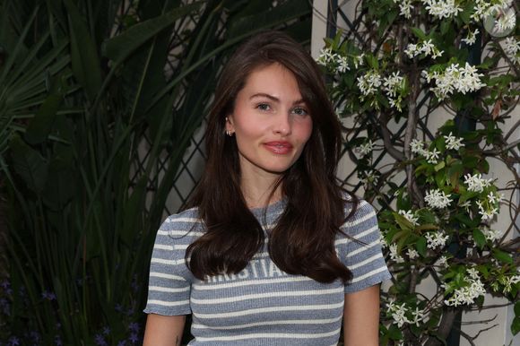 Thylane Blondeau a été aperçue à la sortie de l'Hôtel Majestic le 18 mai 2025, lors du 78ème Festival de Cannes à Cannes, France. Photo by Marijo Cobretti/Splash News/ABACAPRESS.COM