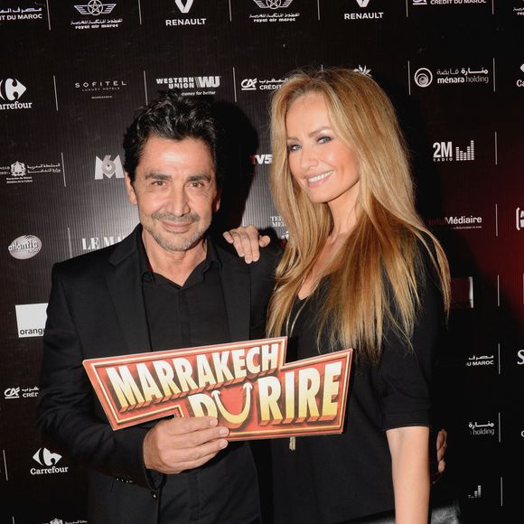 Exclusif - Adriana Karembeu avec son mari Aram Ohanian au cocktail "Aftershow" dans le cadre du festival Marrakech du Rire 2016. Marrakech, le 3 juin 2016.
© Bellak Rachid/Bestimage