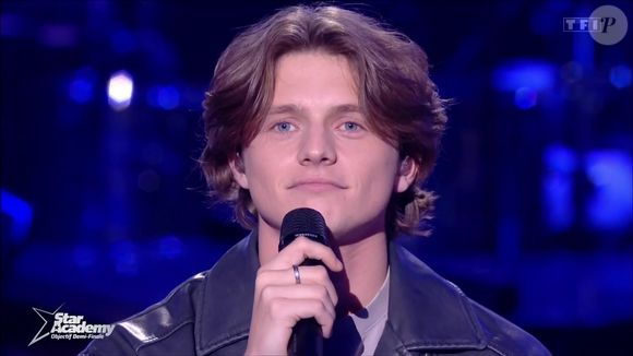 Ulysse lors d'un prime de la "Star Academy 2024"