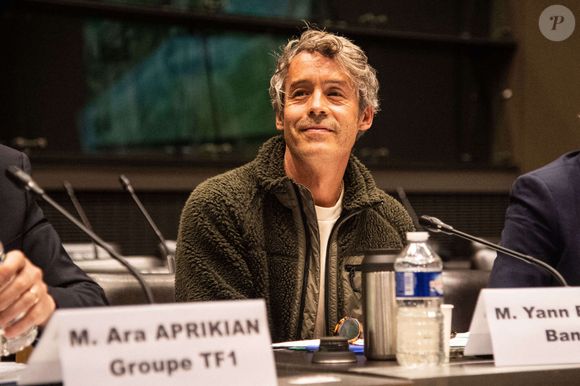Yann Barthès auditionné par la commission d'enquête sur les fréquences TNT le 27 mars 2024. ©Baptiste Autissier / Panoramic / Bestimage
