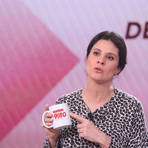 Apolline de Malherbe présente Apolline de 9 à 10 sur BFMTV, à Paris, France, le 09 janvier 2025. Photo par Jerome Domine/ABACAPRESS.COM