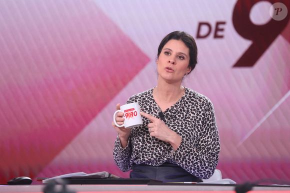 Apolline de Malherbe présente Apolline de 9 à 10 sur BFMTV, à Paris, France, le 09 janvier 2025. Photo par Jerome Domine/ABACAPRESS.COM