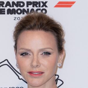 La princesse Charlène de Monaco lors de la soirée de gala du Grand Prix de Formule 1 de Monaco à la salle des étoiles au Monte-Carlo Sporting à Monaco le 25 mai 2025. © Olivier Huitel / Crystal / Bestimage
