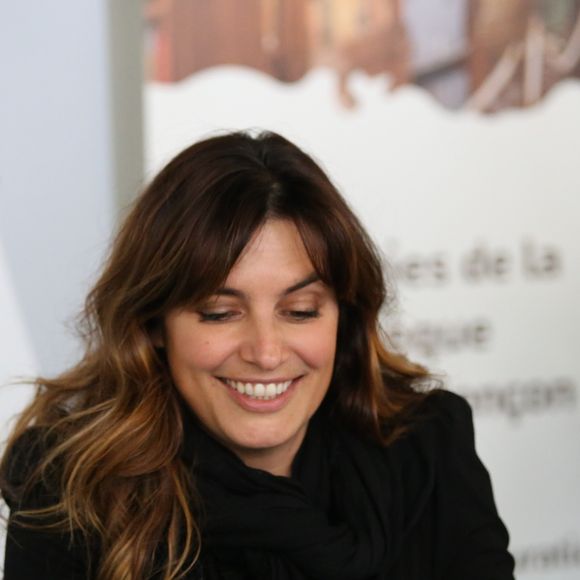 Laetitia Milot dédicace son livre "Ma clé du bonheur" à la foire d'Anova à Alençon le 5 mars 2023. Photo par Sebastien Legendre / Panoramic / Bestimage