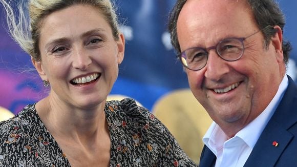 Tout juste grand-père, François Hollande savoure son bonheur avec Julie Gayet et ses petits-enfants au pied de la Tour Eiffel