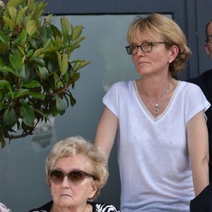 Inauguration de la rue Jacques et Bernadette Chirac, par la femme de l'ancien président de la République, Bernadette Chirac (en fauteuil roulant) et sa fille Claude, à Brive-la-Gaillarde. Le 8 juin 2018 @AGENCE / BESTIMAGE