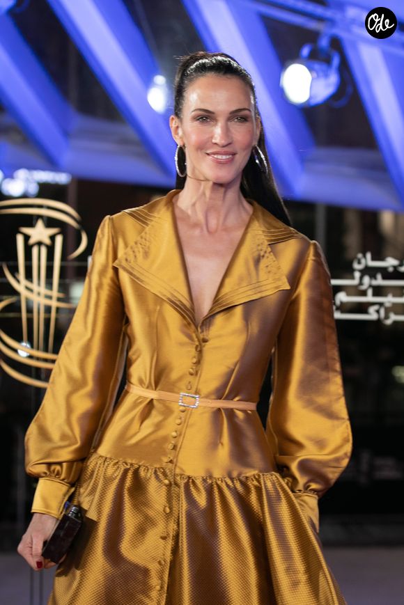 Linda Hardy (Miss France 1992) au photocall de la cérémonie d'ouverture de la 18ème édition du Festival International du Film de Marrakech (FIFM), le 29 novembre 2019.
© Romuald Meigneux/Bestimage