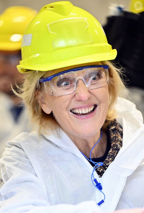 La princesse Astrid de Belgique photographiée lors de l'inauguration de la nouvelle unité de production SHMP par Prayon, à Flemalle, le jeudi 27 novembre 2025.  Photo by ABACAPRESS.COM