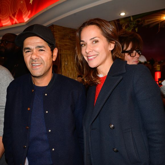 Jamel Debbouze et sa femme Mélissa Theuriau lors de l'avant première du film "Demain tout commence" au Grand Rex à Paris le 28 novembre 2016.

© Coadic Guirec/Bestimage