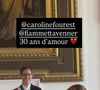 Présente lors de la cérémonie organisée à la mairie du 3ème arrondissement de Paris, Elise Goldfarb a partagé une belle photographie du couple face au Maire.

Story Elise Goldfard Instagram