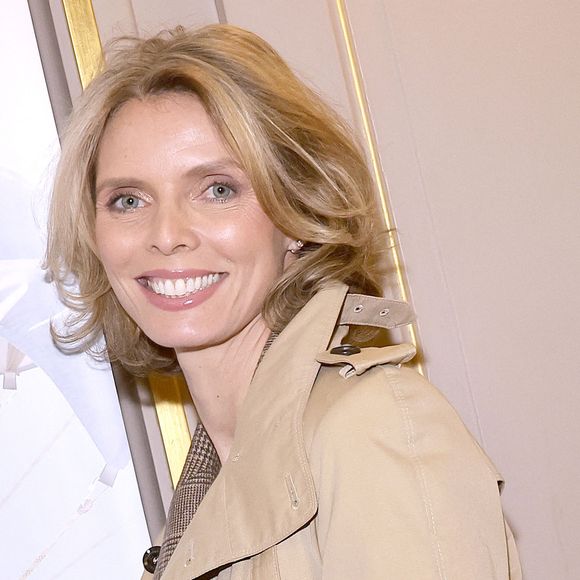 Sylvie Tellier à la 150 ème du spectacle "Tombé du ciel" de Jeanfi Janssens à la Comédie des Champs Elysées à Paris le 13 février 2025. Spectacle suivi d'une réception Restaurant Manko. © Cédric Perrin / Bestimage