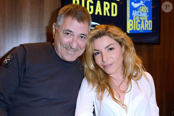 Jean-Marie Bigard et Lola Marois assistant au Salon du Livre 2018 (Paris Book Fair 2018) au Parc des Expositions à Paris, France, le 17 mars 2018. 

Photo par Aurore Marechal/ABACAPRESS.COM