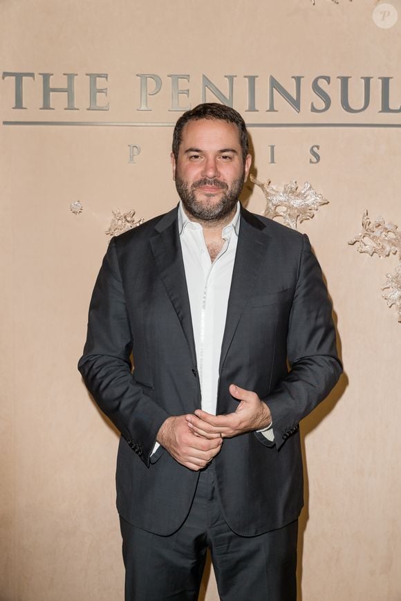 Bruce Toussaint - Inauguration de l'hôtel "The Peninsula" à Paris le 16 avril 2015. Photo par AGENCE / BESTIMAGE