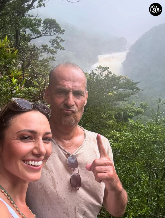 Delphine Wespiser et Roger en voyage au Venezuela - Instagram @wespiserd