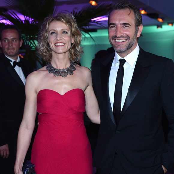 Alexandra Lamy,  Jean Dujardin - Dîner du 65e anniversaire du festival du film de cannes, le 20 mai 2012. ©SGP / BESTIMAGE