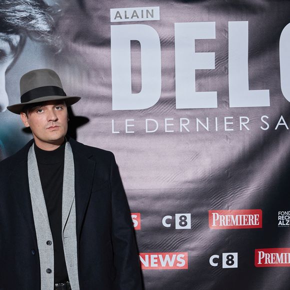 Exclusif - Alain-Fabien Delon au photocall de la soirée Ciné-concert symphonique "Alain Delon, le dernier Samouraï" au Palais des congrès à Paris le 8 novembre 2024 le jour de son anniversaire.

© Jacovides / Moreau / Bestimage