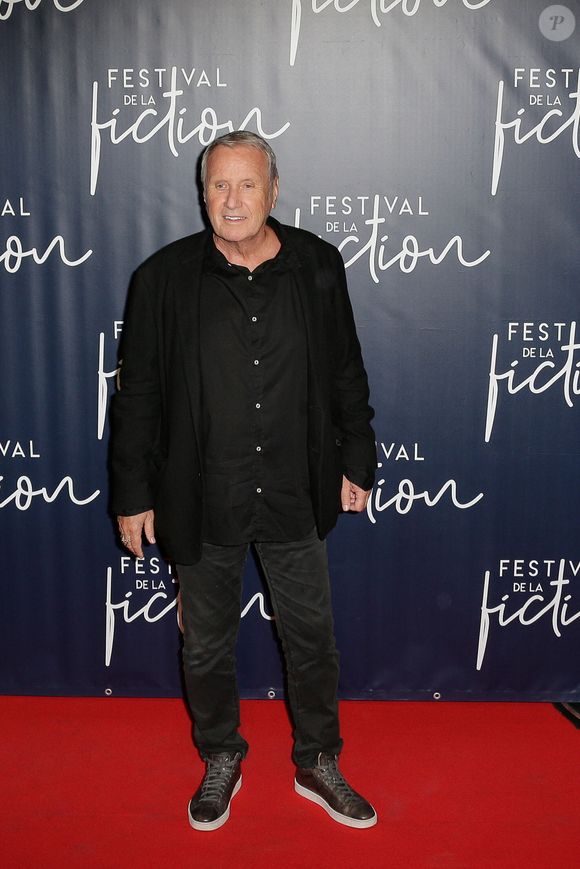 Yves Renier lors de la 20e édition du Festival de fiction TV, le 13 septembre 2018 à La Rochelle, France. Photo de Thibaud MORITZ ABACAPRESS.COM